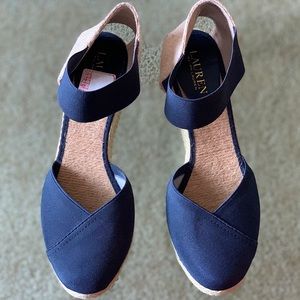 Ralph Lauren Charla Close Toe Espadrille 9.5